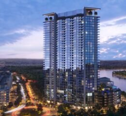 Waves at the Waterfront District